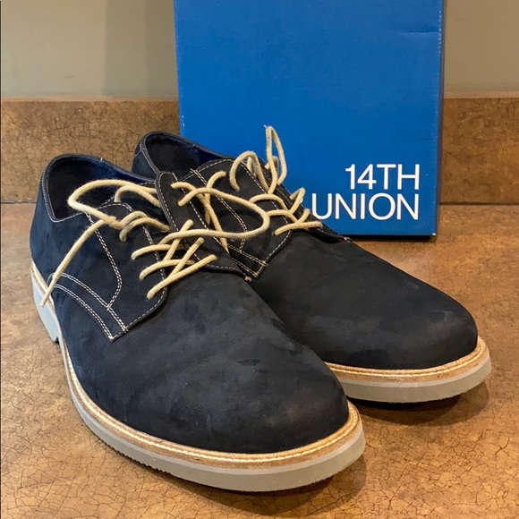 14th & Union Men’s Arlington Derby 13M Navy Nubuck main image 6